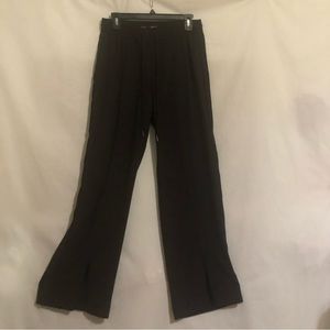 Generic Simply Vera Vera Wang black dress slacks Sz small seam down the front